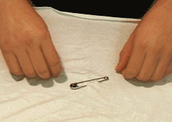 Awesome Safety Pin Trick Revealed by Juan Fernando